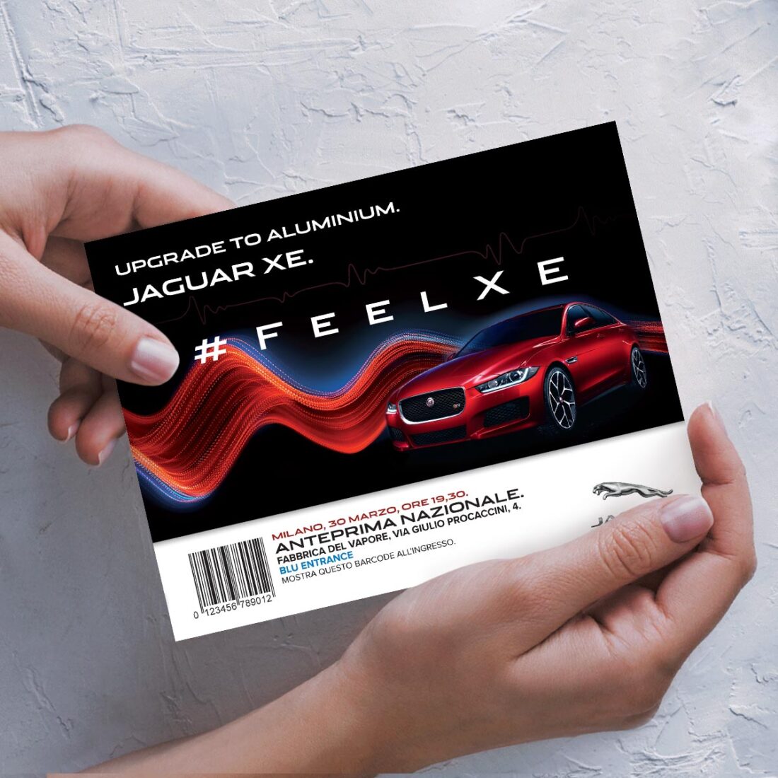 Invito all'anteprima nazionale della Jaguar XE