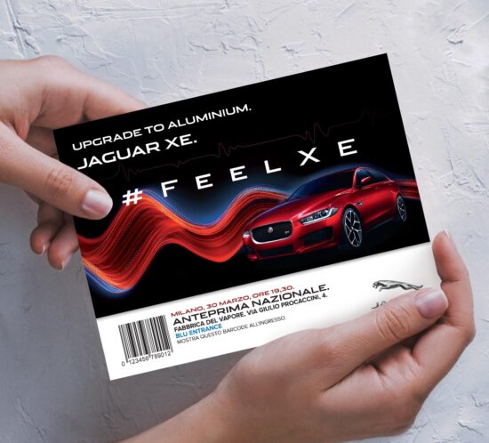 Invito all'anteprima nazionale della Jaguar XE